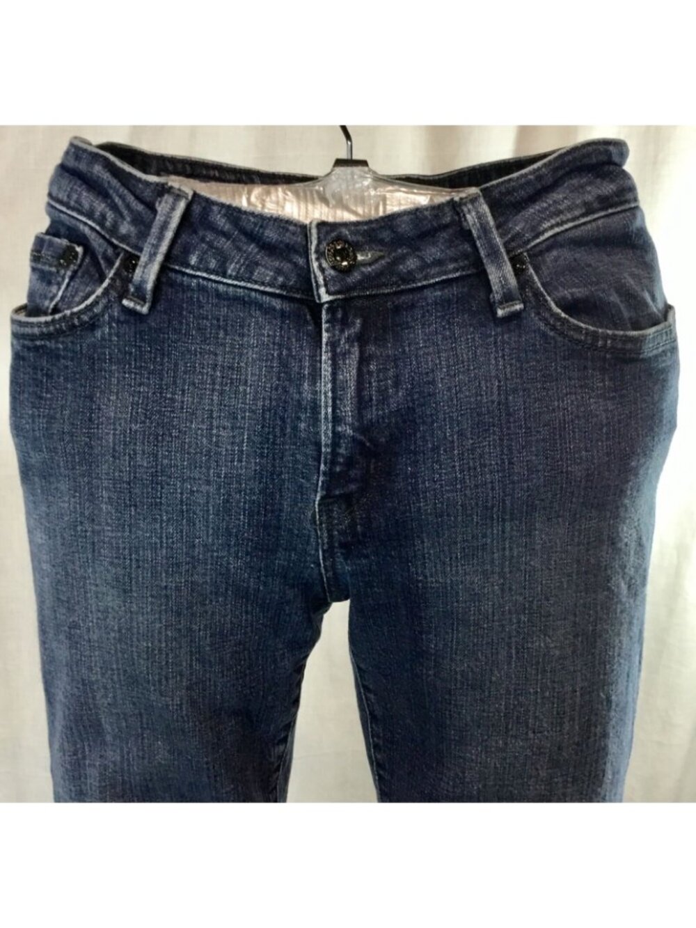 Y2K Levi's 545 Jeans Womens 10 Bootcut Embroidery Bratz Doll McBling Western VTG - Picture 6 of 12